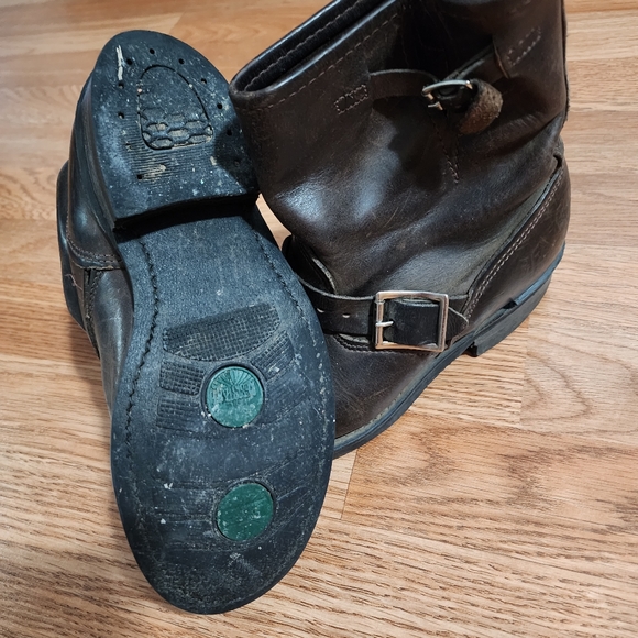 Frye Moto Boots size 6.5/7 - Picture 5 of 6